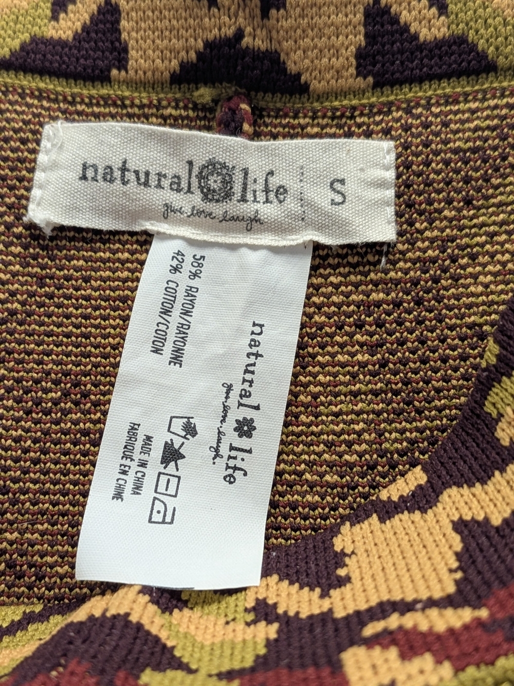 Natural Life Flared Leg Pants - Picture 2 of 4